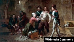 ფრედერიკ ტერიანის ნახატი „დეზერტირი“, 1855 წელი.