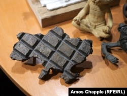 Mapa Ukrajine u obliku čokolade u Kolodkovom studiju u Budimpešti