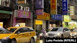 ტაივანის დედაქალაქი ტაიპეი, დიჰუას ქუჩის ბაზრობის მიმდებარე ტერიტორია