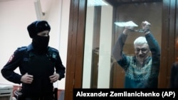 Олег Орлов в зале суда, 27 февраля 2024 года