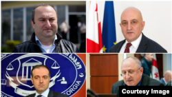 მიხეილ ჩინჩალაძე, ლევან მურუსიძე, სერგო მეთოფიშვილი და ვასილ მშვენიერაძე 