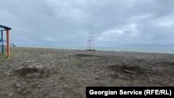 შემთხვევის ადგილი ბათუმის სანაპიროზე