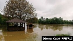 Rijeka Una se izlila u Bihaću, 15. maj