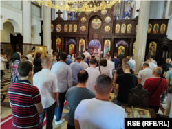 Parastos u znak sjećanja na Dragoljuba Dražu Mihailovića u Banjaluci, 16. juli 2023.