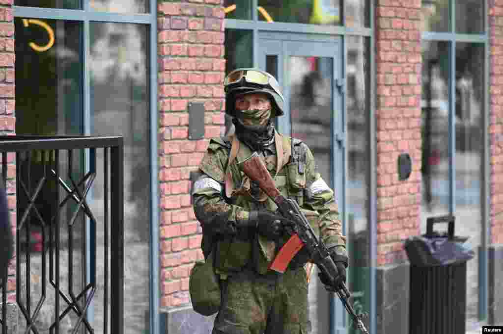 Još jedna fotografija pripadnika Wagnera u Rostovu na Donu, 24. juni 2023.