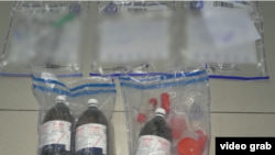 კადრი შსს-ს გავრცელებული ვიდეომასალიდან