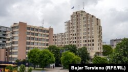 Zgrada Ministarstva spoljnih poslova Kosova, Priština, 20. maja 2024.