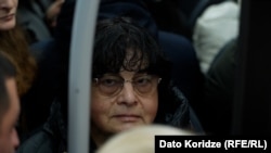 მარინა ბერიძე თბილისში საზოგადოებრივი ტრანსპორტით გადაადგილდება.