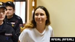 Саша Скочиленко в суде