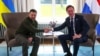 Президент України Володимир Зеленський і прем’єр-міністр Нідерландів Марк Рютте (праворуч). Гаага, Нідерланди, 4 травня 2023 року