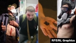 რადიო თავისუფლებამ შეაგროვა რეზინის ტყვიების გამოყენების რვა შემთხვევა.