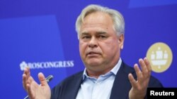 Jevgenij Kasperski, direktor i suosnivač "Kaspersky Lab", na Međunarodnom ekonomskom forumu u Sankt Petersburgu, Rusija, 16. jun 2022.