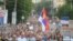 Tenth protest "Serbia against violence" in Belgrade, July 8th 2023