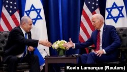 Прем’єр-міністр Ізраїлю Беньямін Нетаньягу та президент США Джо Байден (фото ілюстративне)