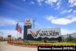 Trgovina namještaja "Walker" u Čaglavici, Kosovo, juni 2024.