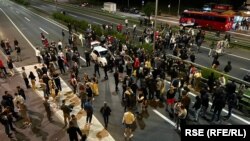 Protest u Beogradu zbog situacije na Kosovu, 29. maj 2023. 