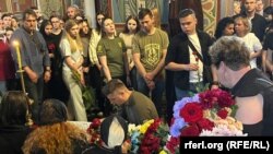 Прощання із Олександром Кучерявенком з позивним «Кузьма»; Михайлівський Золотоверхий собор, Київ, 23 травня 2024 року