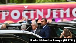 Direktor CIA William Burns s ministrom vanjskih poslova BiH u Sarajevu, 20. august 2024.