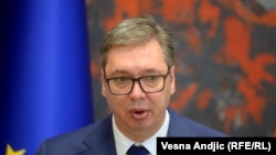 Predsjednik Srbije Aleksandar Vučić, 10. juli 2023.