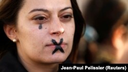 Protest protiv rodno zasnovanog nasilja u Marseju, Francuska 29. oktobra 2017.