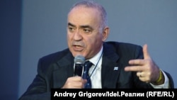 Гарри Каспаров на Форуме свободной России, Вильнюс, февраль 2024 года