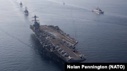 Авианосец "Джеральд Форд", архивное фото