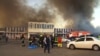 UKRAINE - KHARKIV - SUPERMARKET - AIR STRIKE