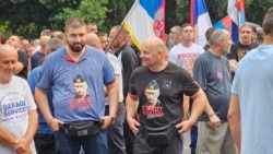 Protest u Podgorici protiv Vladine podrške rezoluciji o genocidu u Srebrenici