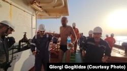 ქართველი მეზღვაურების მიერ გადარჩენილი მაროკოელი მიგრანტი