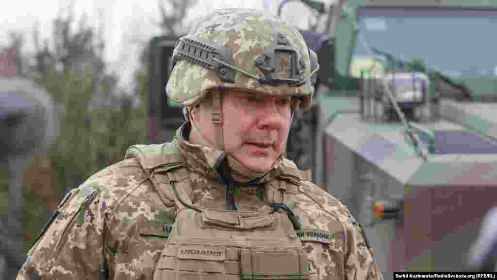 Командувач Об'єднаних сил Збройних сил України генерал-лейтенант Сергій Наєв