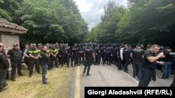 სამართალდამცავები "ყვარლის ტბასთან"