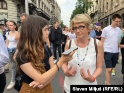 Jasna Jović Vuković ističe da će dolaziti na proteste sve dok budu bili organizovani.