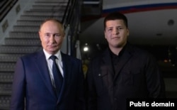 Адам Кадиров і Володимир Путін, Грозний. (фото з інстаграм Адама Кадирова)