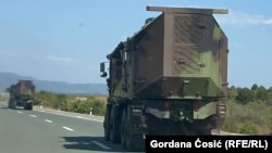 Vozila Vojske Srbije primećena na jugu zemlje, 30. septembar 2023.