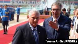 Migel Dijaz-Kanel je prvi je kubanski predsednik koji je došao u Beograd od 1986. i posete Fidela Kastra