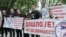 protest of medical workers, Banja Luka