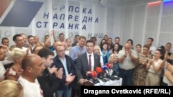 Slavlje u štabu Srpske napredne stranke u Nišu, 3. jun 2024.