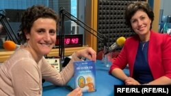 Psihoterapeutkinja Vahida Djedović i podcast producentica Aida Đugum