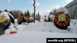 Кладбище "ЧВК Вагнера" в Московской области