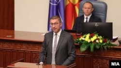 Hristijan Mickoski na sjednici Skupštine, 22. juna 2024.