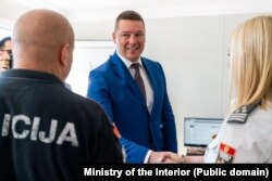 Ministar unutrašnjih poslova Filip Adžić