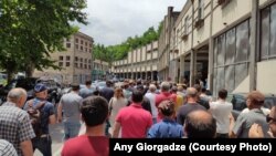 მაღაროელების მსვლელობა ჭიათურაში, 12 ივნისი, 2023