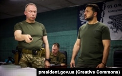 ოლექსანდრ სირსკი და ვოლოდიმირ ზელენსკი. 2023 წ. სექტემბერი