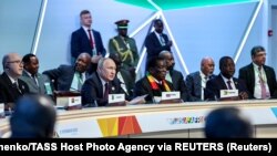 Ruski predsjednik Vladimir Putin na sesiji rusko-afričkog samita u Sankt Peterburgu, 28. juli 2023.