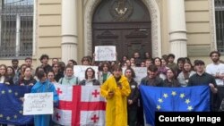 კონსერვატორიის სტუდენტებმა გაფიცვის შესახებ განცხადება 13 მაისს გაავრცელეს.