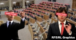 საქართველოს მმართველი ძალის წარმომადგენლები დაასანქცირეს