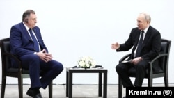 მილორად დოდიკისა და ვლადიმირ პუტინის შეხვედრა, ყაზანი, 2024 წლის 21 თებერვალი