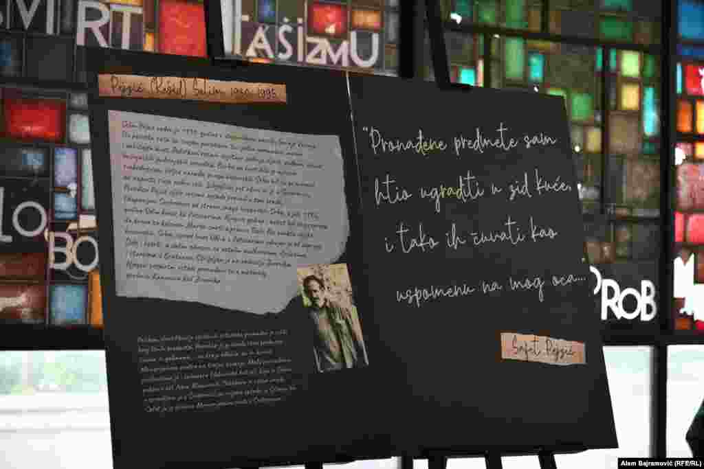 Amra Begić, pomoćnica direktora Memorijalnog centra Srebrenica (MCS), rekla je kako je važno vidjeti mlade ljude na otvaranju izložbe u Sarajevu. "Iako smo najavili ideju ove izložbe tek u oktobru prošle godine, iza ove izložbe je puno više mjeseci, pa i godina rada", kazala je Begić.  