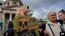 Protest 'Srbija protiv nasilja' u Beogradu i Novom Sadu