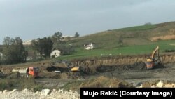 Iskopavanje uglja u Sanskom Mostu, selo Bašići, 2. novembra 2023.